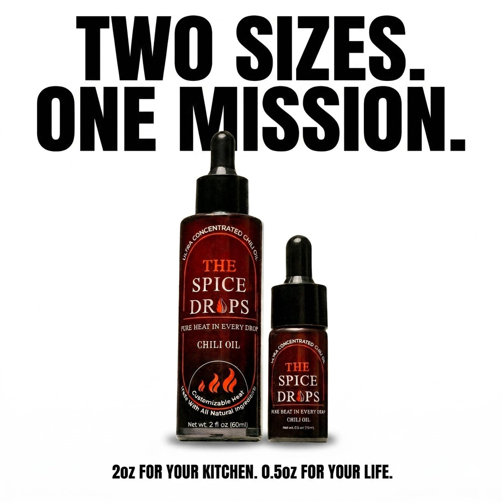 The Spice Drops branded packaging box showing small-batch presentation and gifting appeal