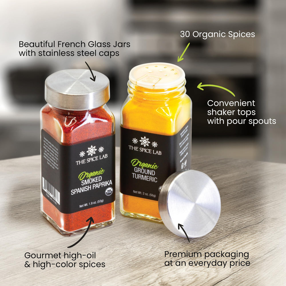 The Spice Lab set displayed on kitchen counter inspiring everyday cooking