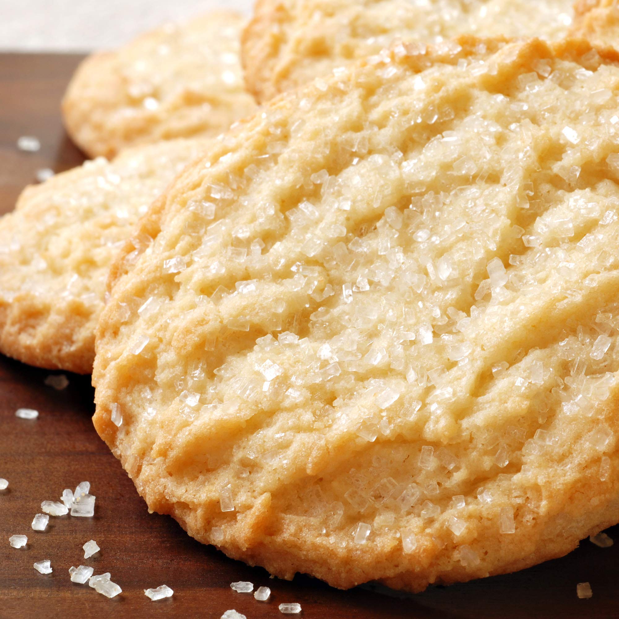 the sugar lab label close-up listing pure cane, non-GMO, and no glaze claims