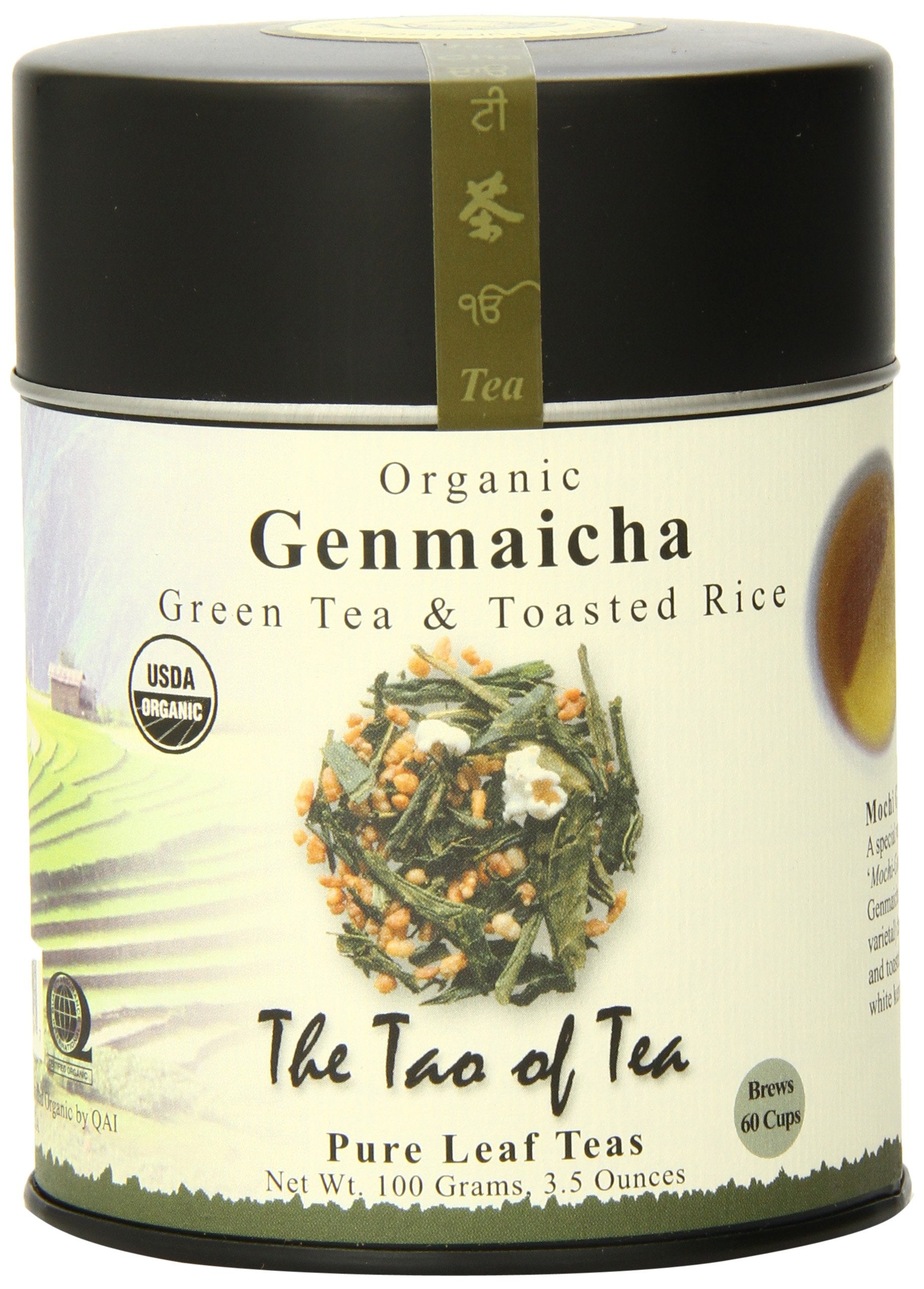 The Tao of Tea tin front view showing packaging and brand clarity