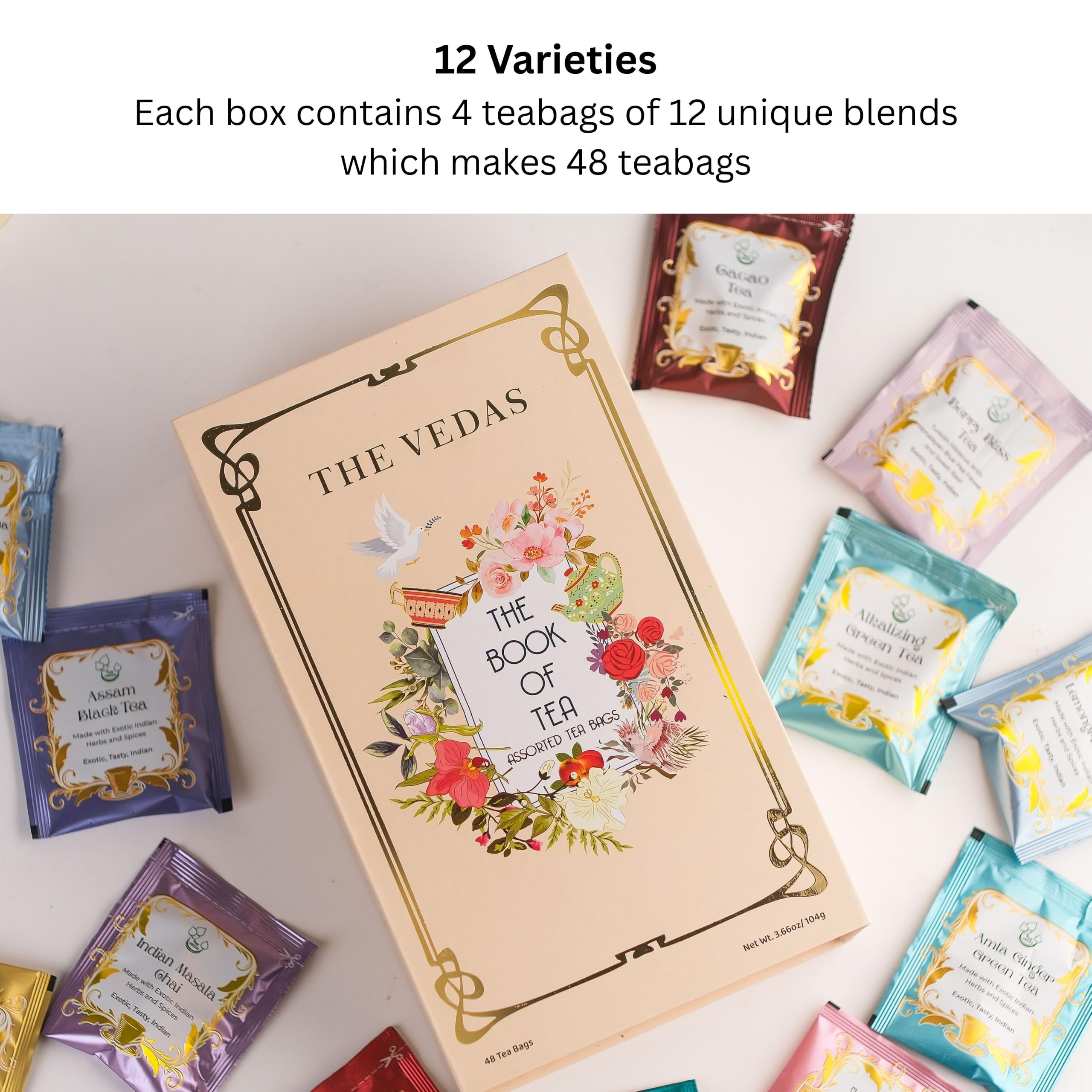 THE VEDAS brewed tea in cup demonstrating vibrant color and aroma clarity