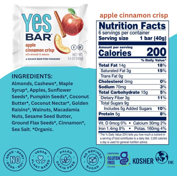 The YES Bar close-up of soft chewy texture highlighting tender bite