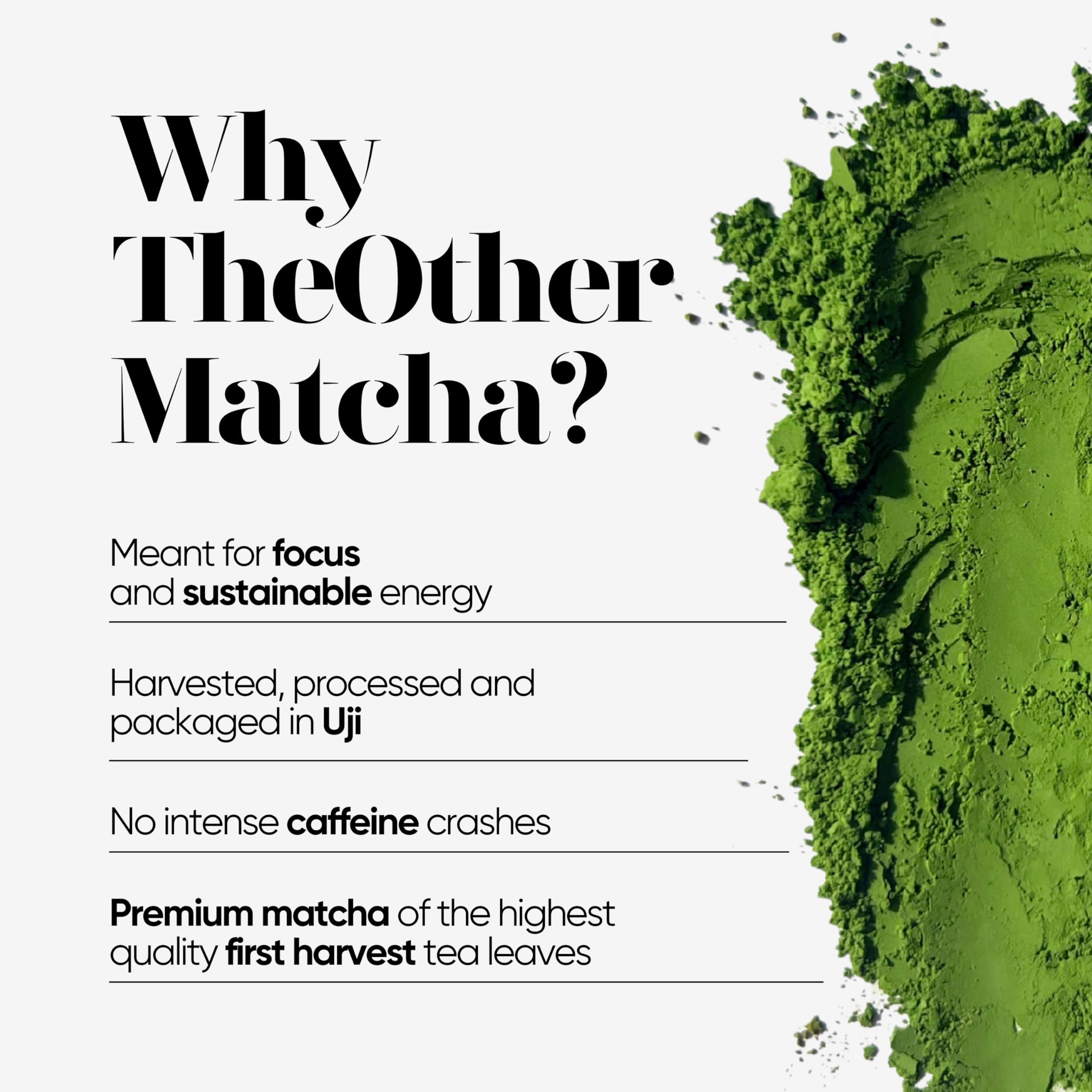 The Other Like No Other being whisked in a chawan for smooth froth
