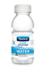 Thick-It front packaging showing resealable 8 oz bottle and portability benefit