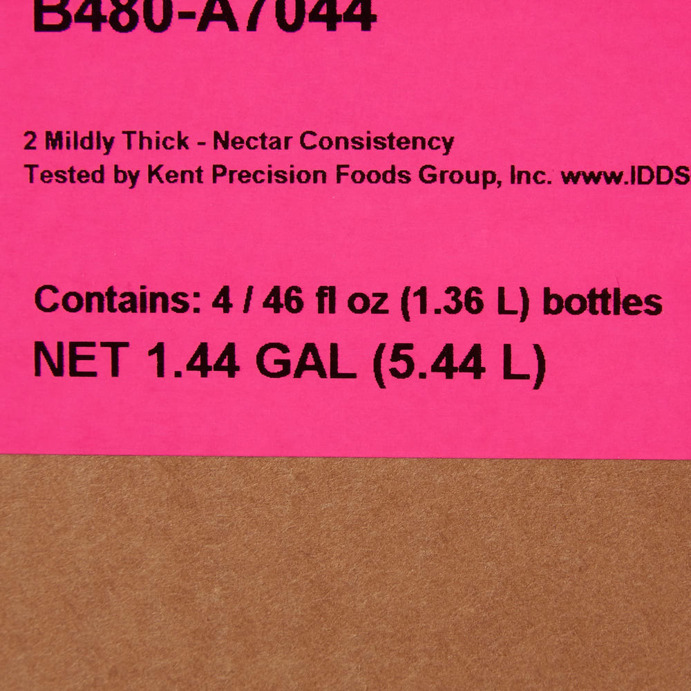 Thick-It bottle on kitchen counter showing portability and storage benefit