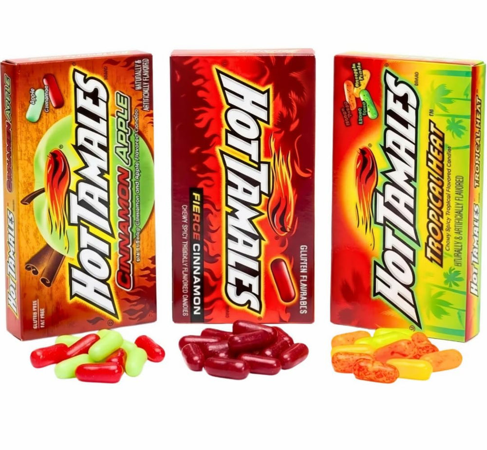 Think Candy Hot Tamales shared at a movie night showing convenience and party appeal