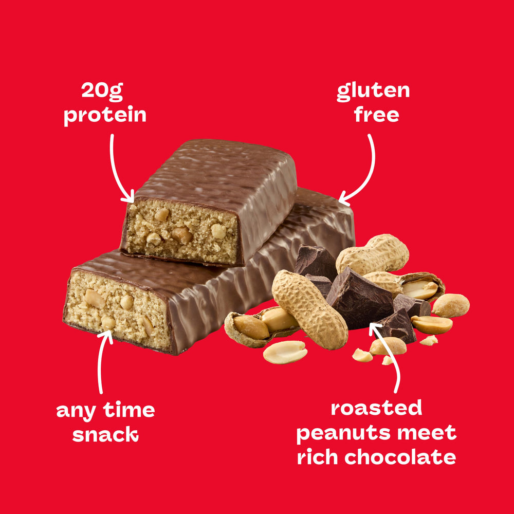 think! bar cut open revealing interior texture and protein-rich filling benefit