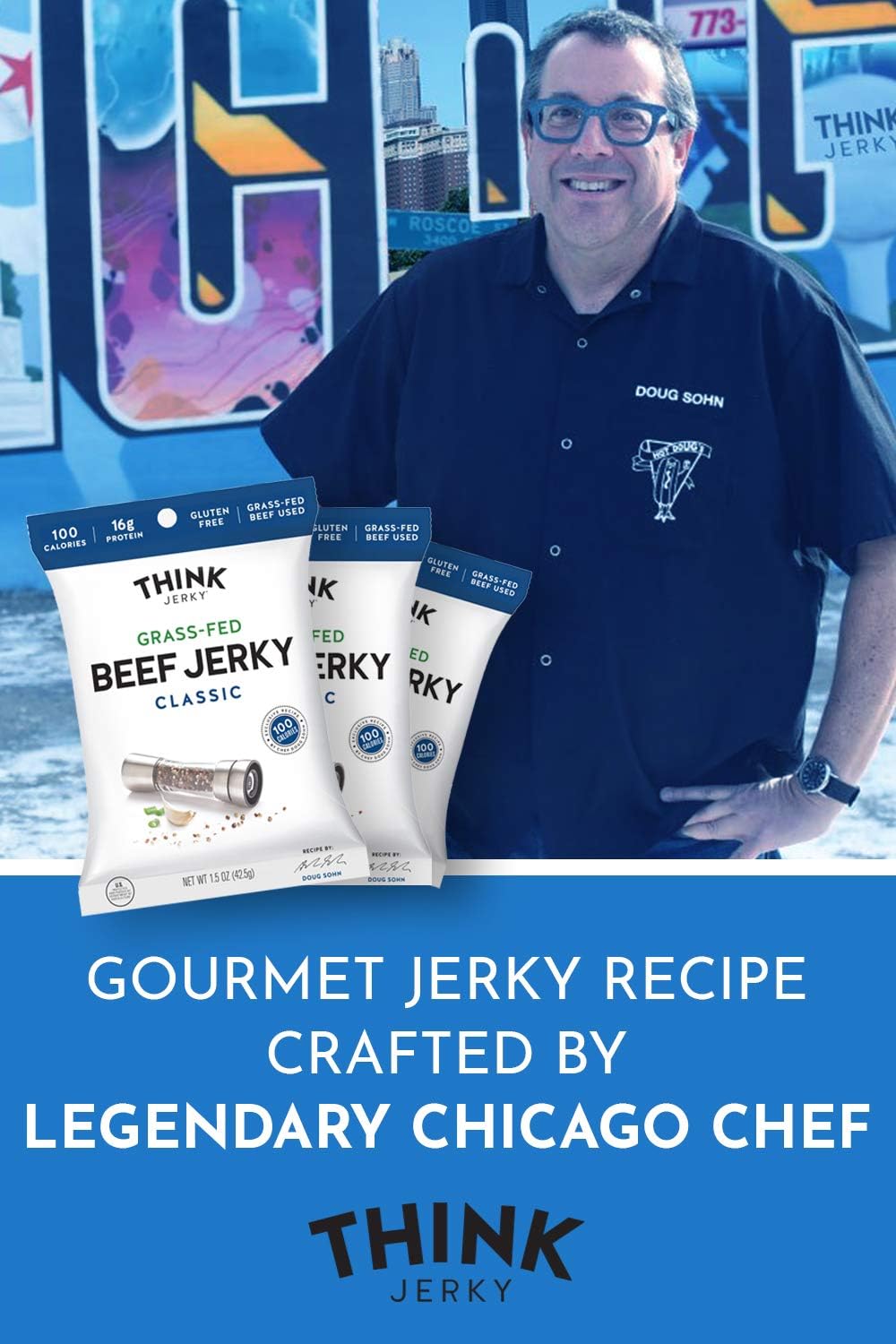 Think Jerky texture detail showing tender chew and slow-cooked appearance