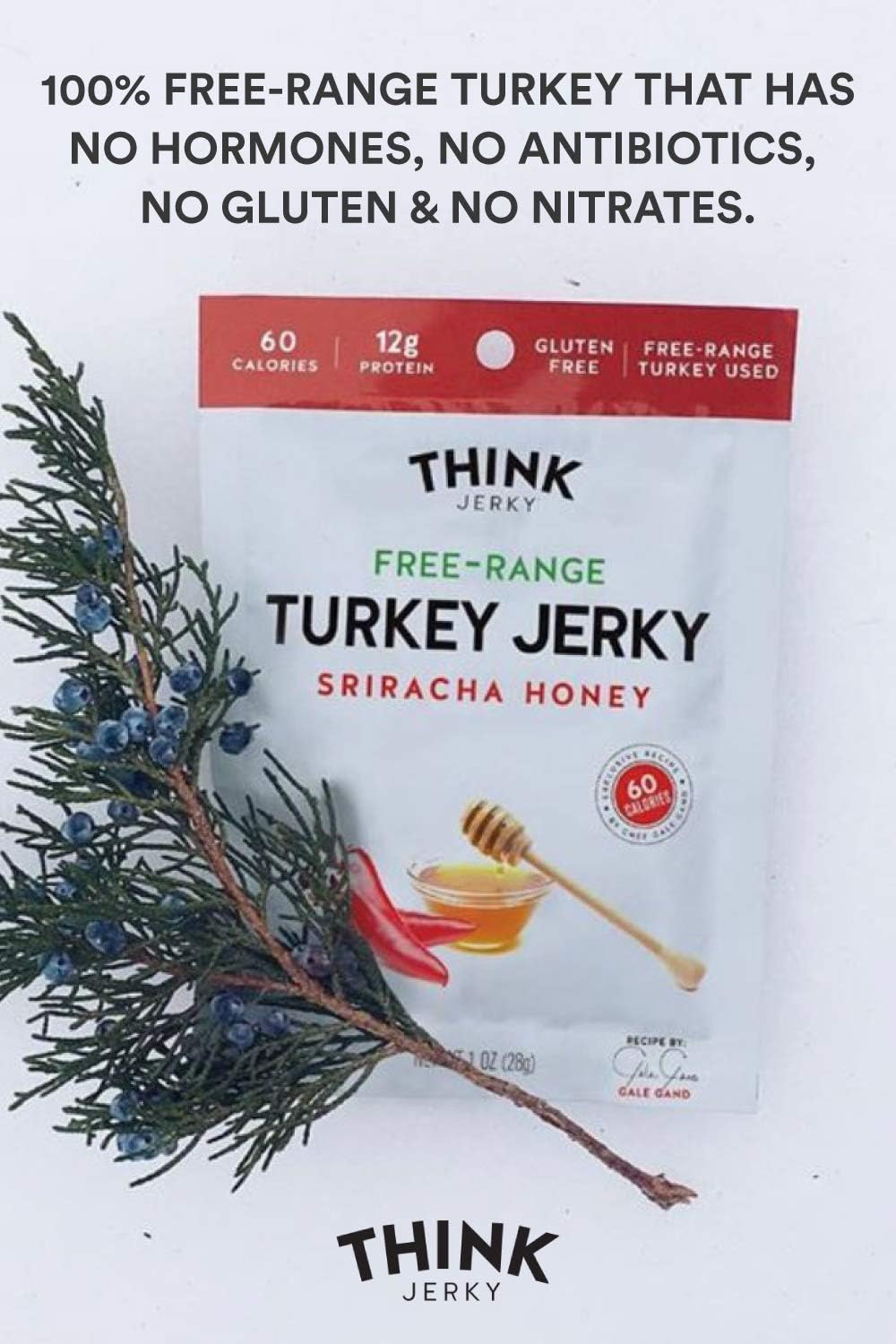 Think Jerky inside a gym bag illustrating post-workout protein convenience