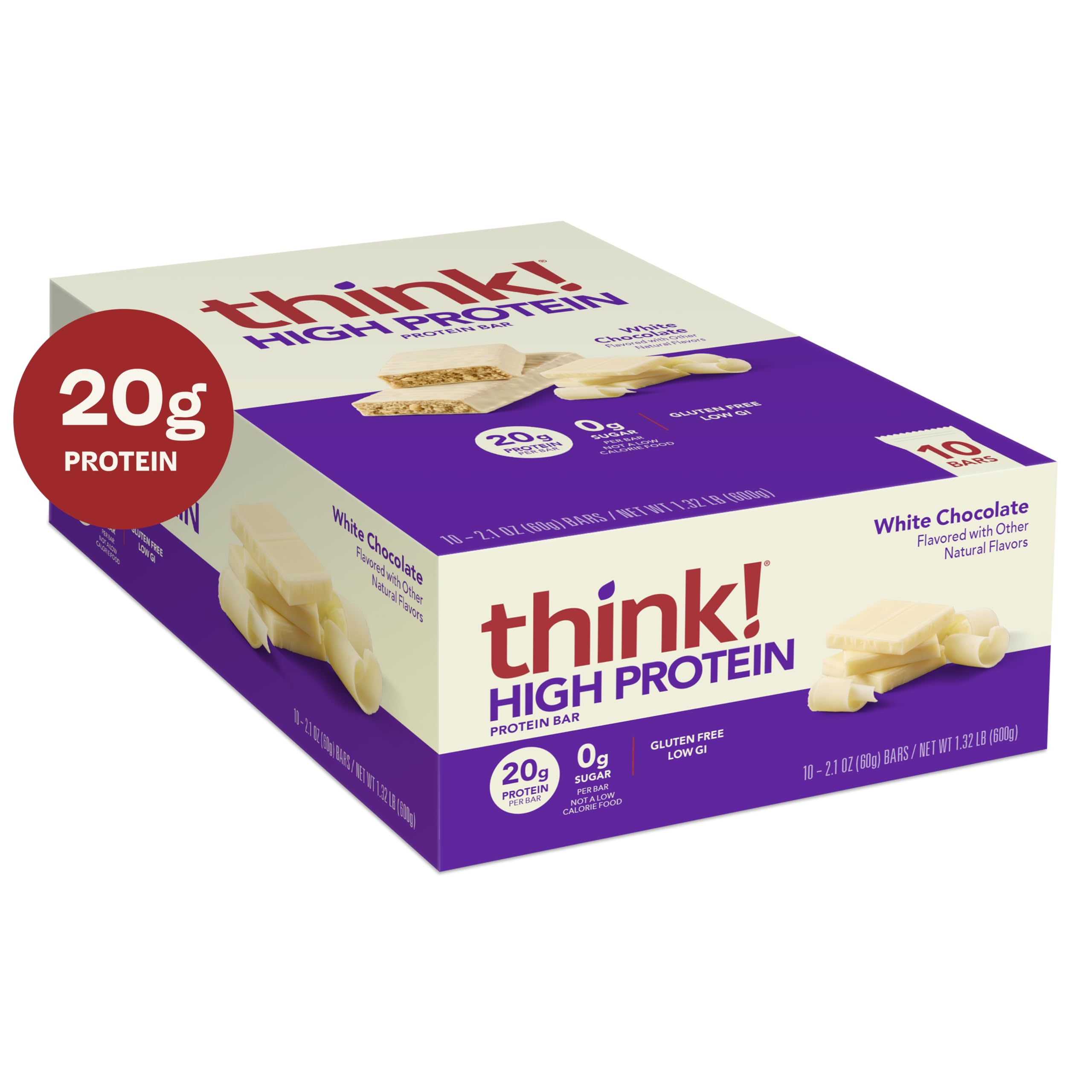 think! bar in a gym bag lifestyle scene for on-the-go fueling and practicality