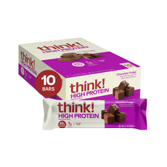 think! front packaging showing 10-count box and nutritional highlights