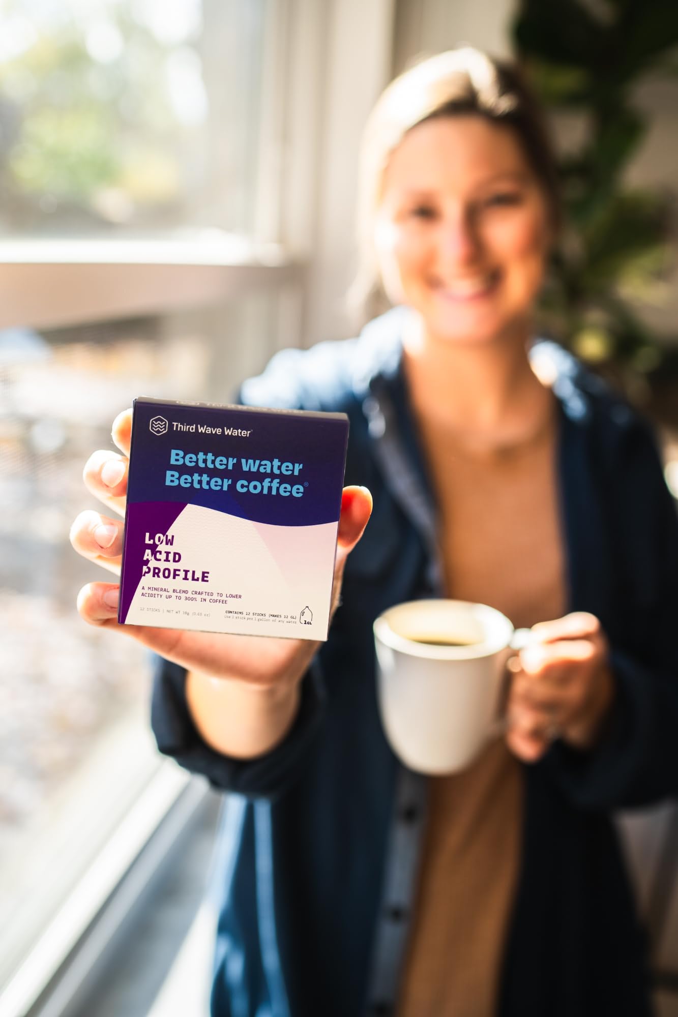 Third Wave Water added to a K-Cup demonstrating simple compatibility