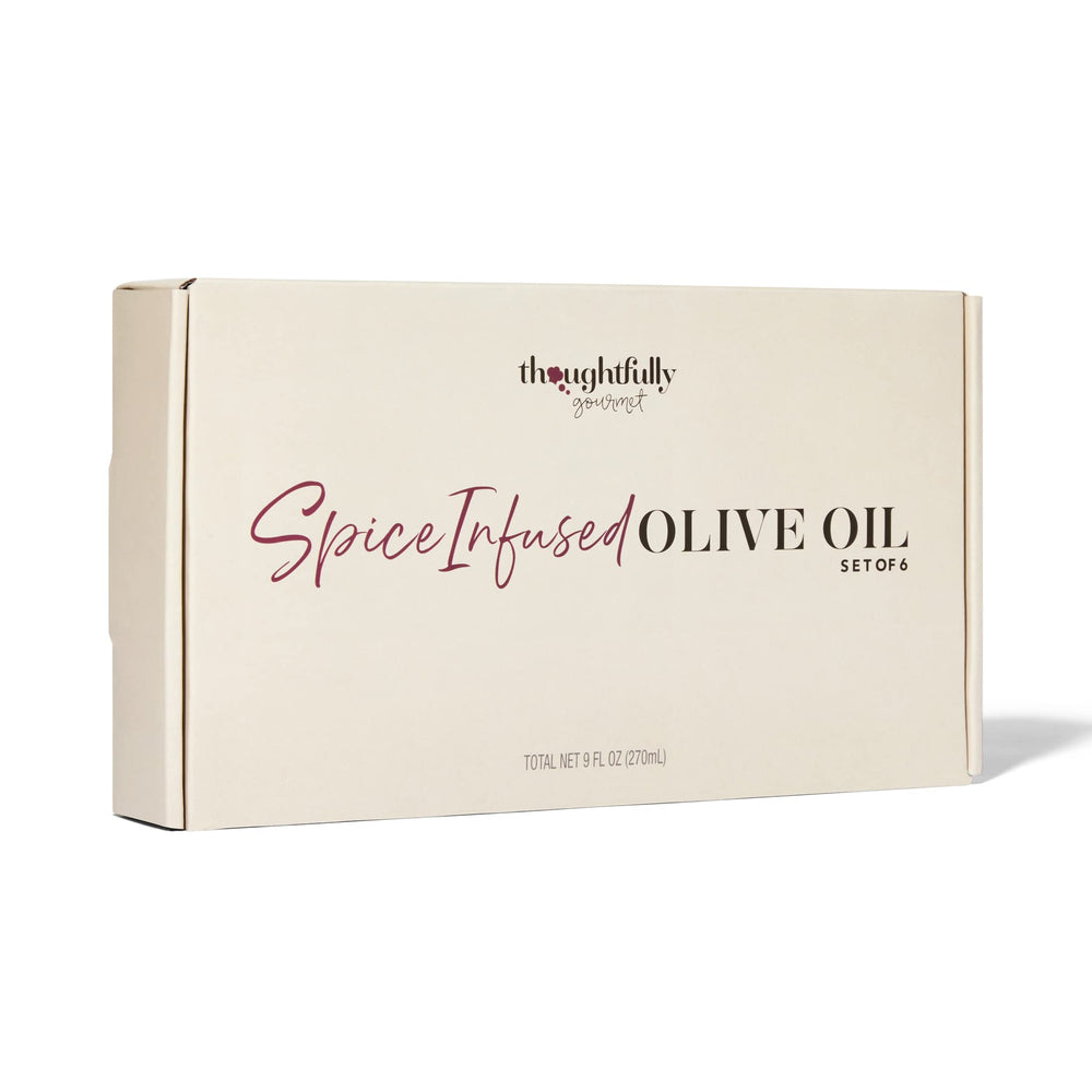 Thoughtfully gift-ready display inside a bag with bow to present as a food gift