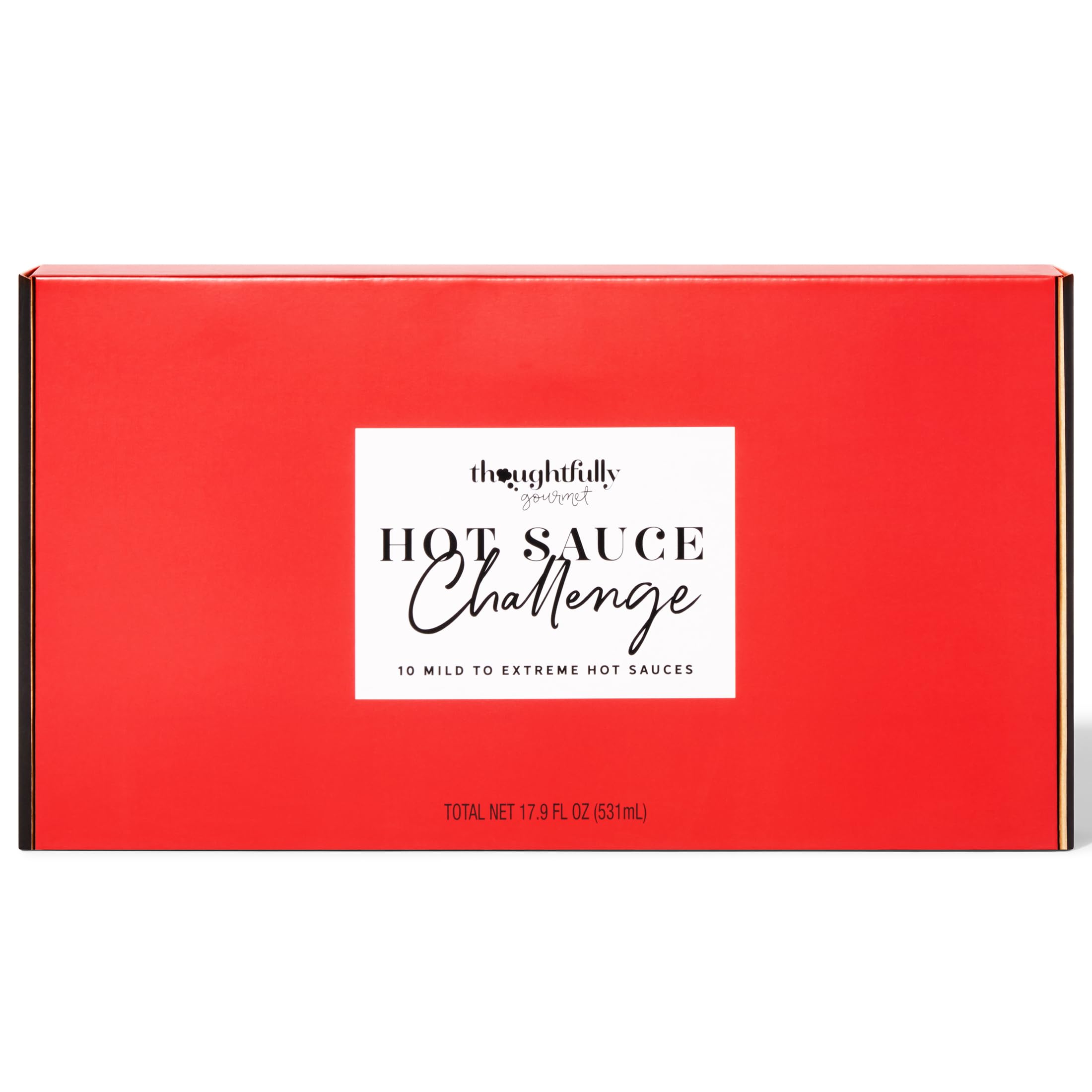Thoughtfully open gift box layout displaying bottles and organized tasting order