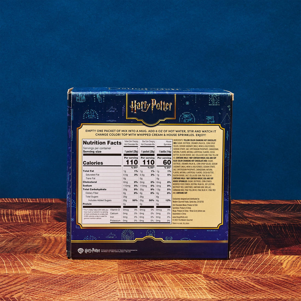 Thoughtfully gift box open with contents arranged for an attractive unboxing experience