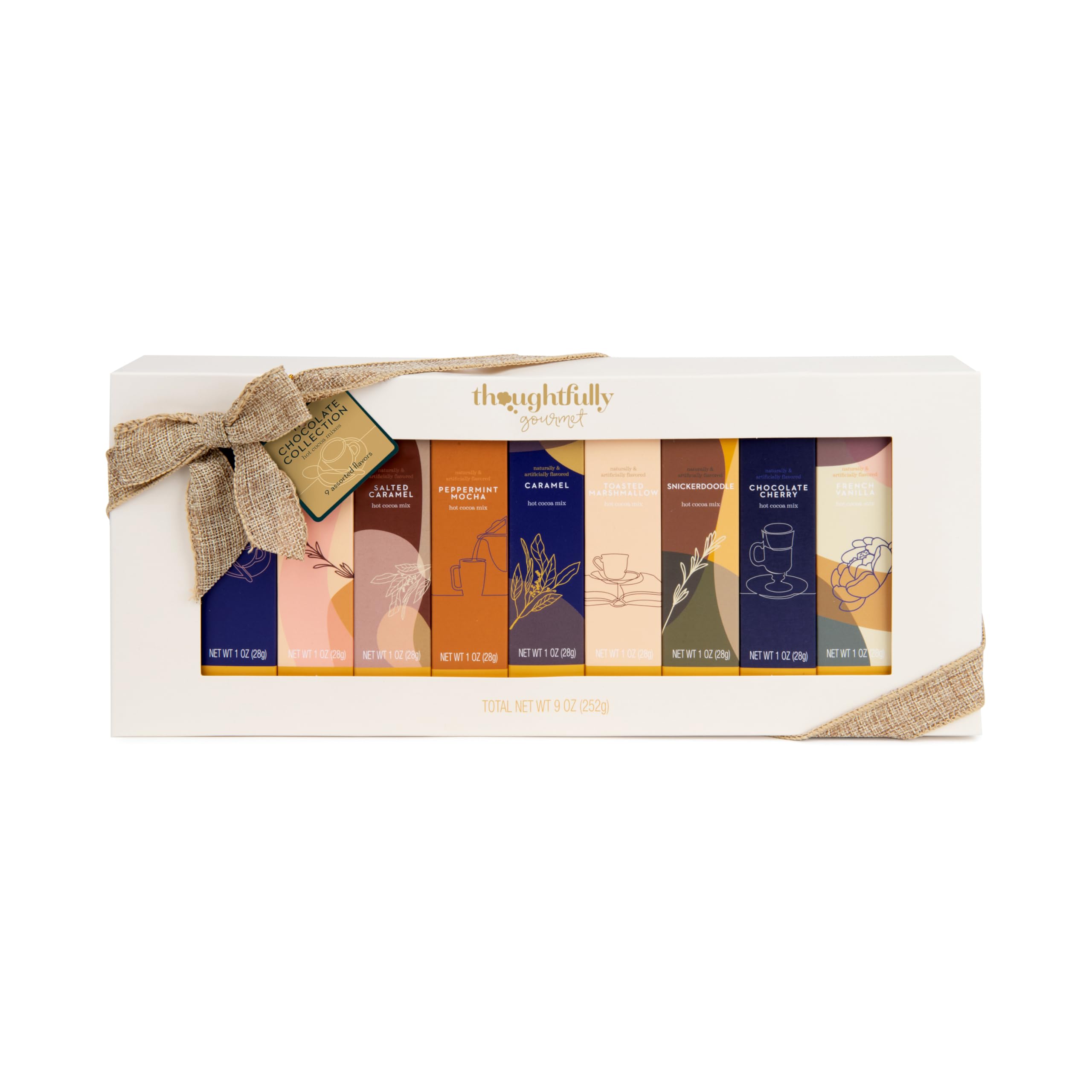 Thoughtfully product label and ingredients panel highlighting flavor variety and transparency