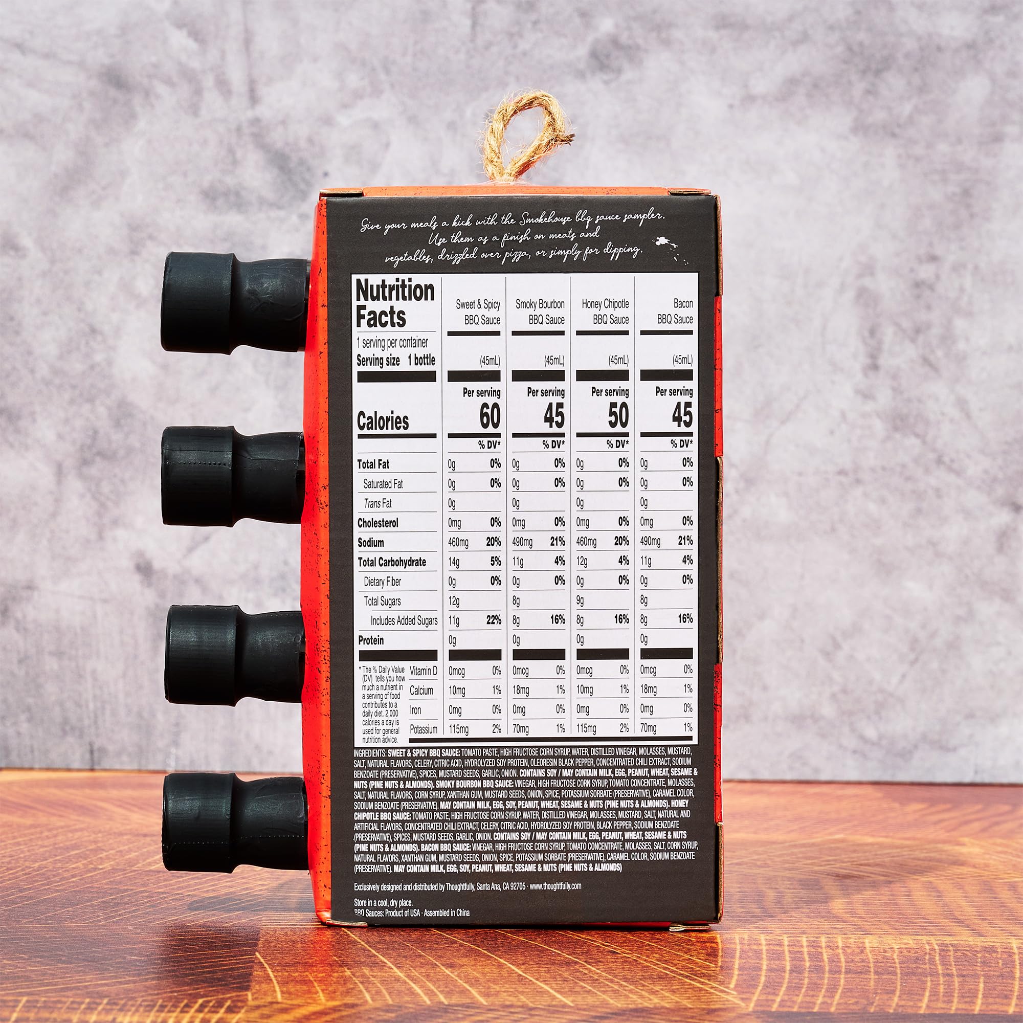 Thoughtfully gift-ready box arranged for gifting and instant presentation