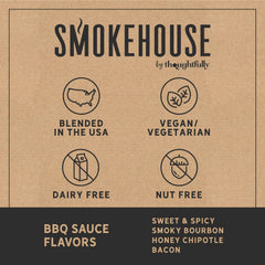 Thoughtfully sauces brushed on grilling meat for enhanced smoky flavor