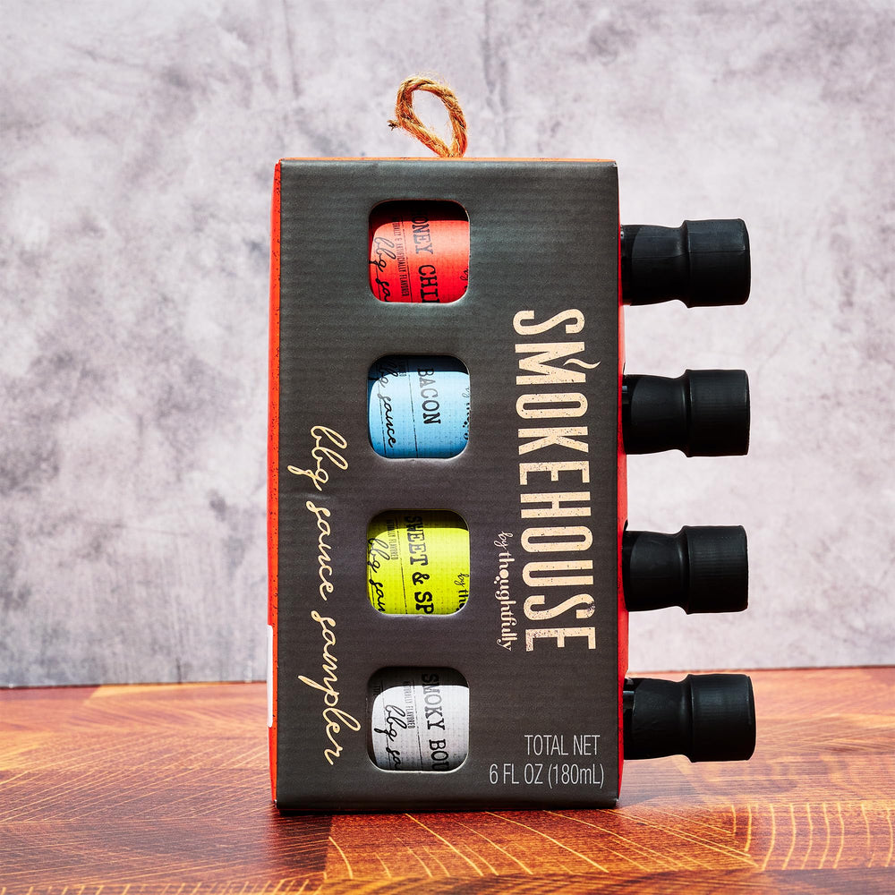 Thoughtfully bottle held in hand demonstrating compact size and portability