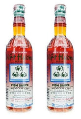 Three Crabs fish sauce front bottle showing label and pantry-ready convenience