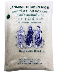 Three Ladies front of bag showing 5 lb packaging and clear brand for pantry readiness