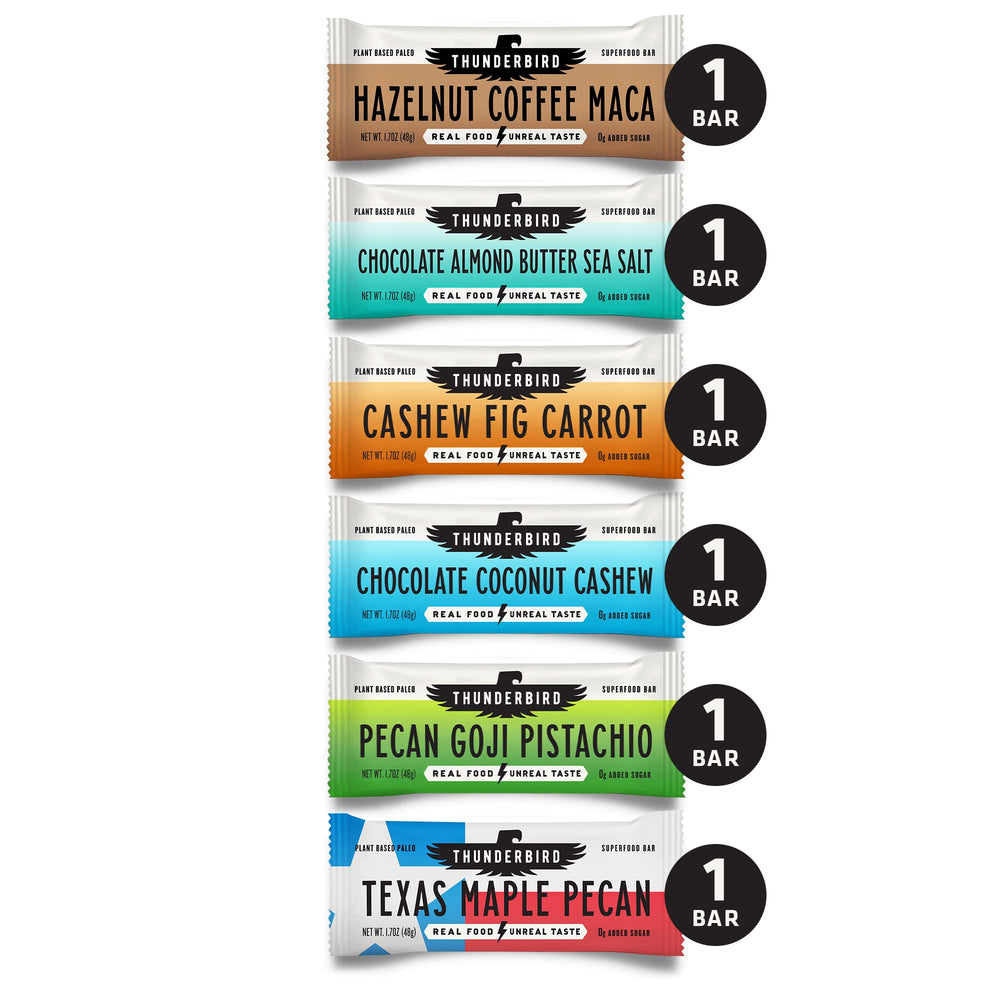 Thunderbird product label and ingredient list highlighting clean, simple ingredients