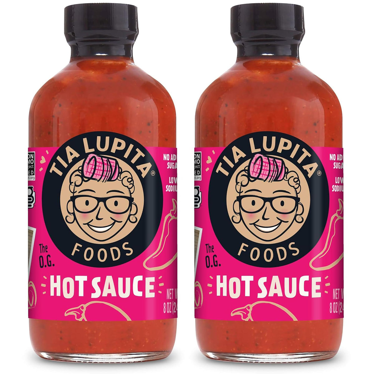 TIA LUPITA front label showing brand and medium smoky-sweet flavor benefit
