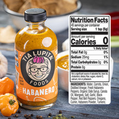 Tia Lupita drizzled over tacos highlighting flavor boost and attractive finish