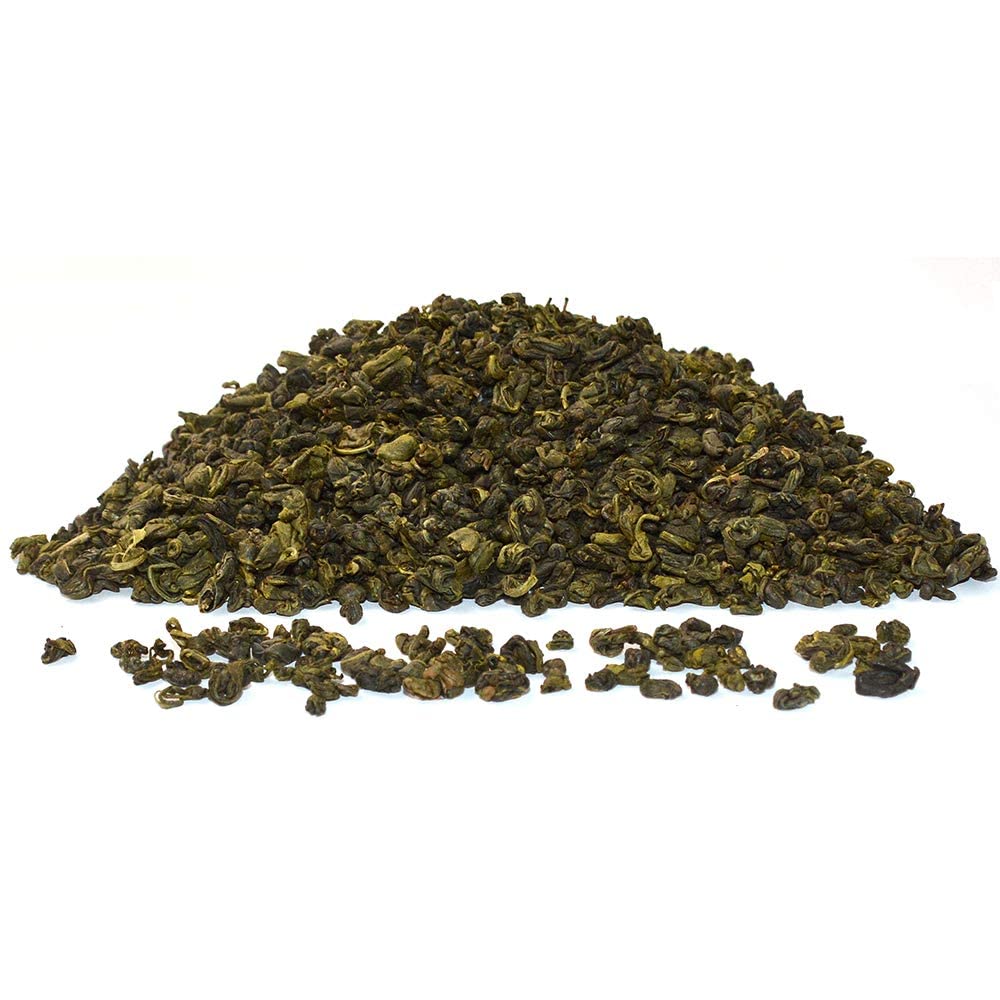 TIAN HU SHAN brewed cup with bright liquor showing clear, mellow flavor