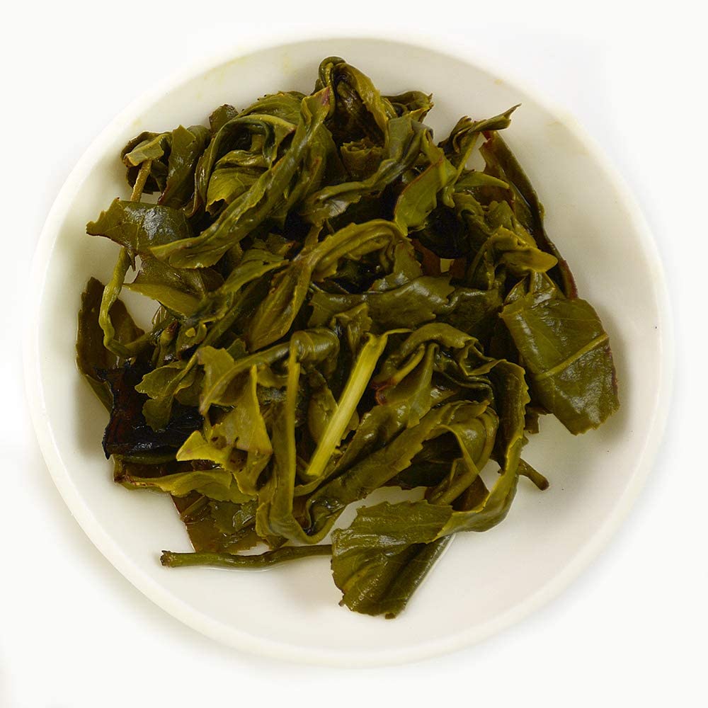 TIAN HU SHAN tea tin in a breakfast setting offering a calm ritual