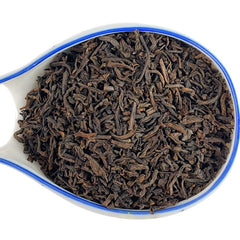 Tian Hu Shan teacup pour displaying smooth liquor and calming benefit
