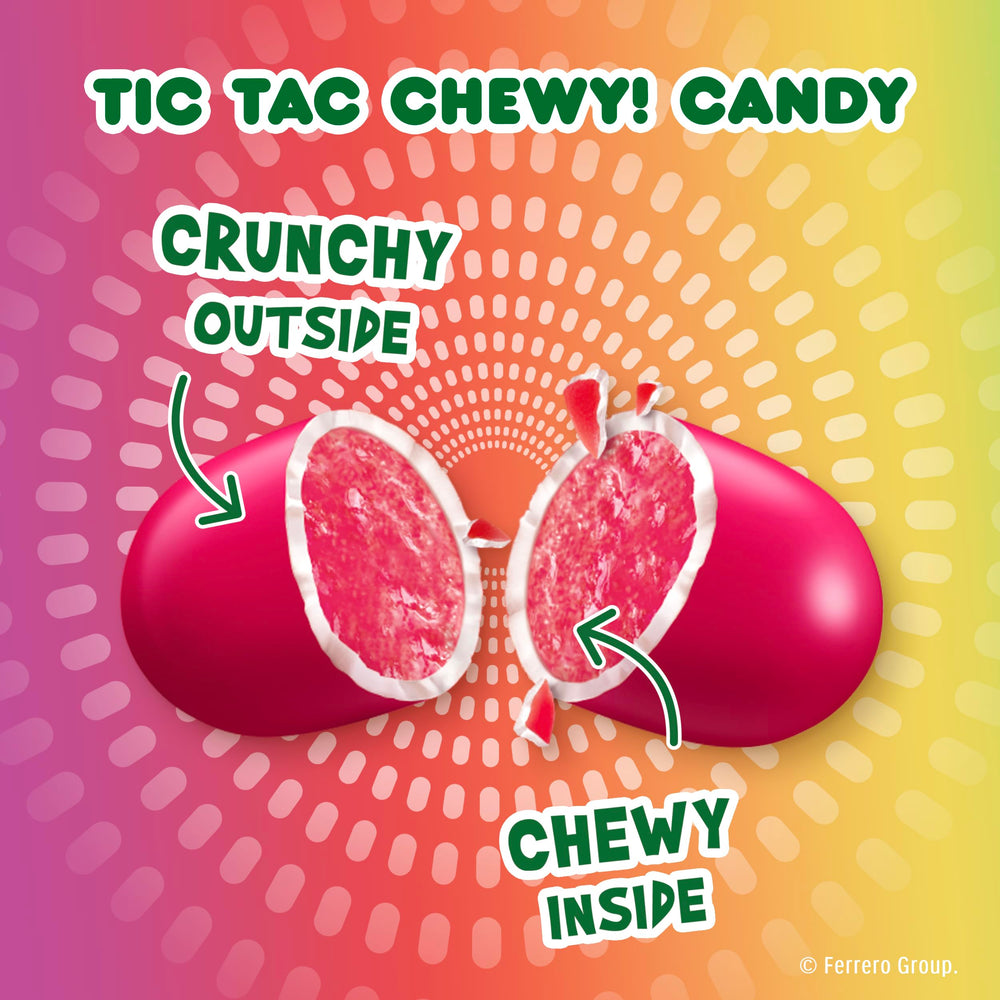 Tic Tac individually wrapped candy showcasing hygienic, portable benefit