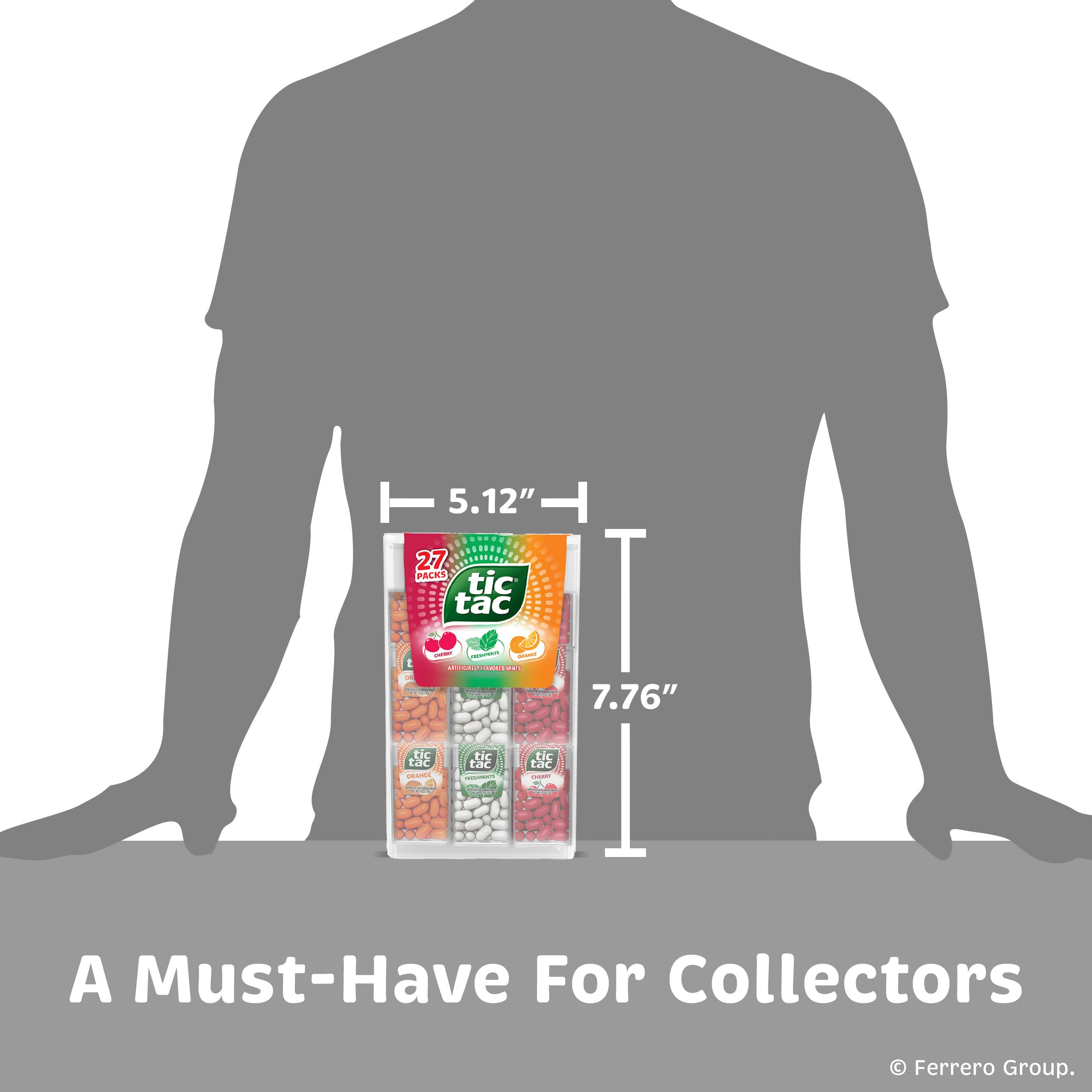 Tic Tac packs on a coffee table suggesting after-coffee refreshment