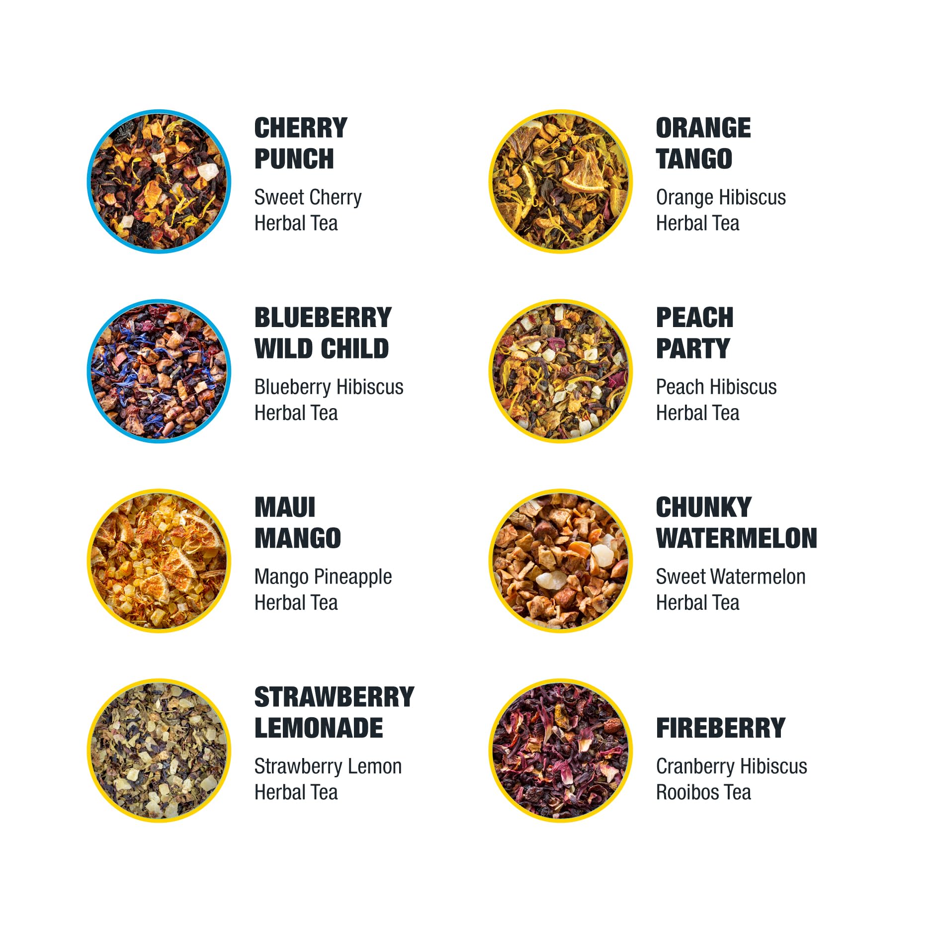 Tiesta Tea Chunky Watermelon fruit-piece detail highlighting juicy refreshing benefit