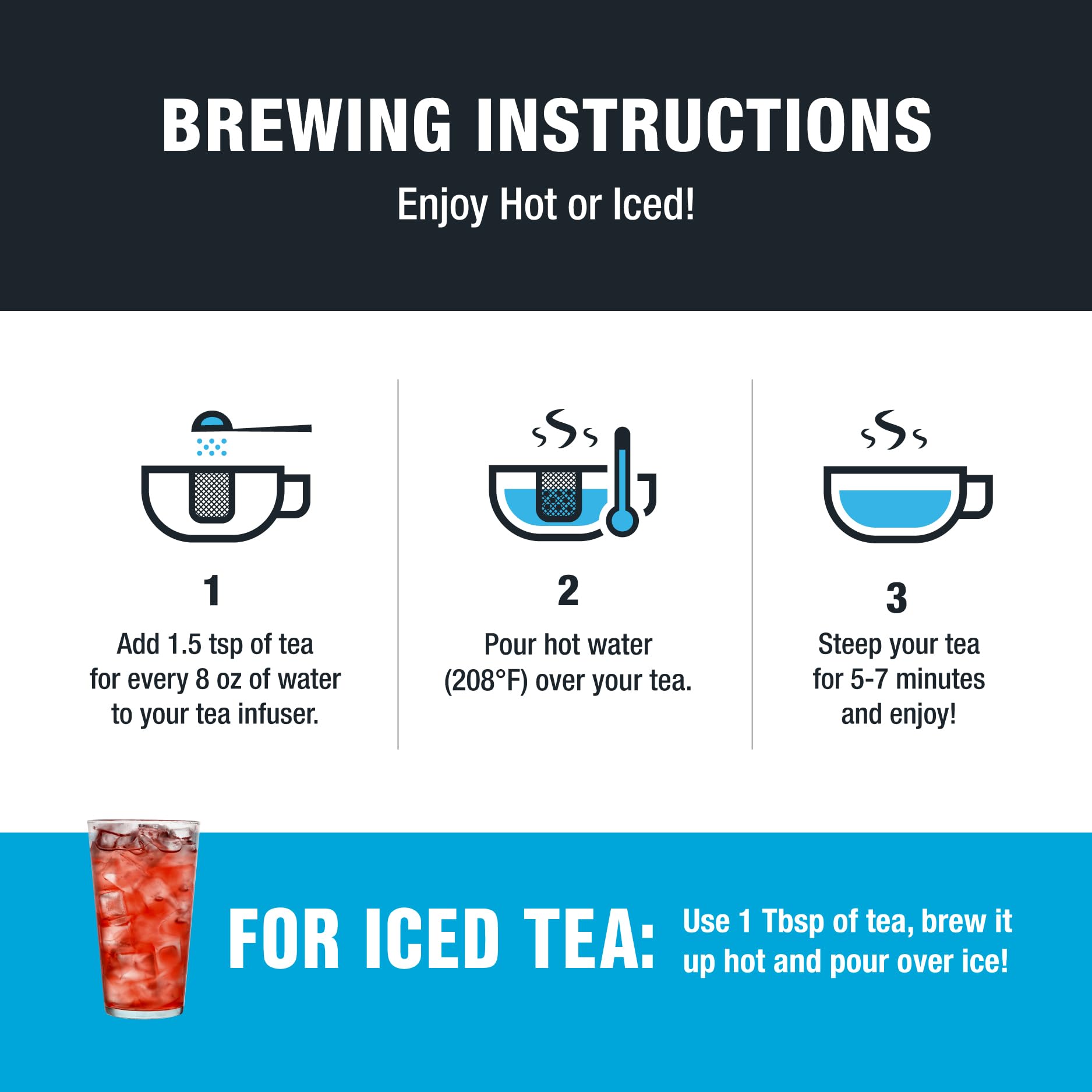 Open reusable tin of Tiesta Tea showing airtight storage and freshness benefit