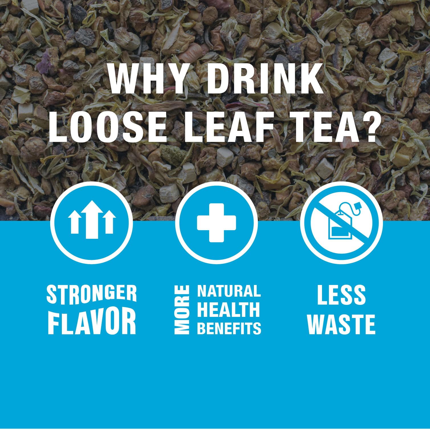 Tiesta Tea tin label and ingredient panel highlighting allergen transparency