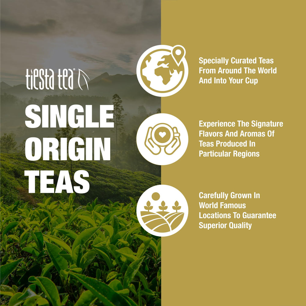 Tiesta Tea leaf texture detail highlighting natural oils and creaminess
