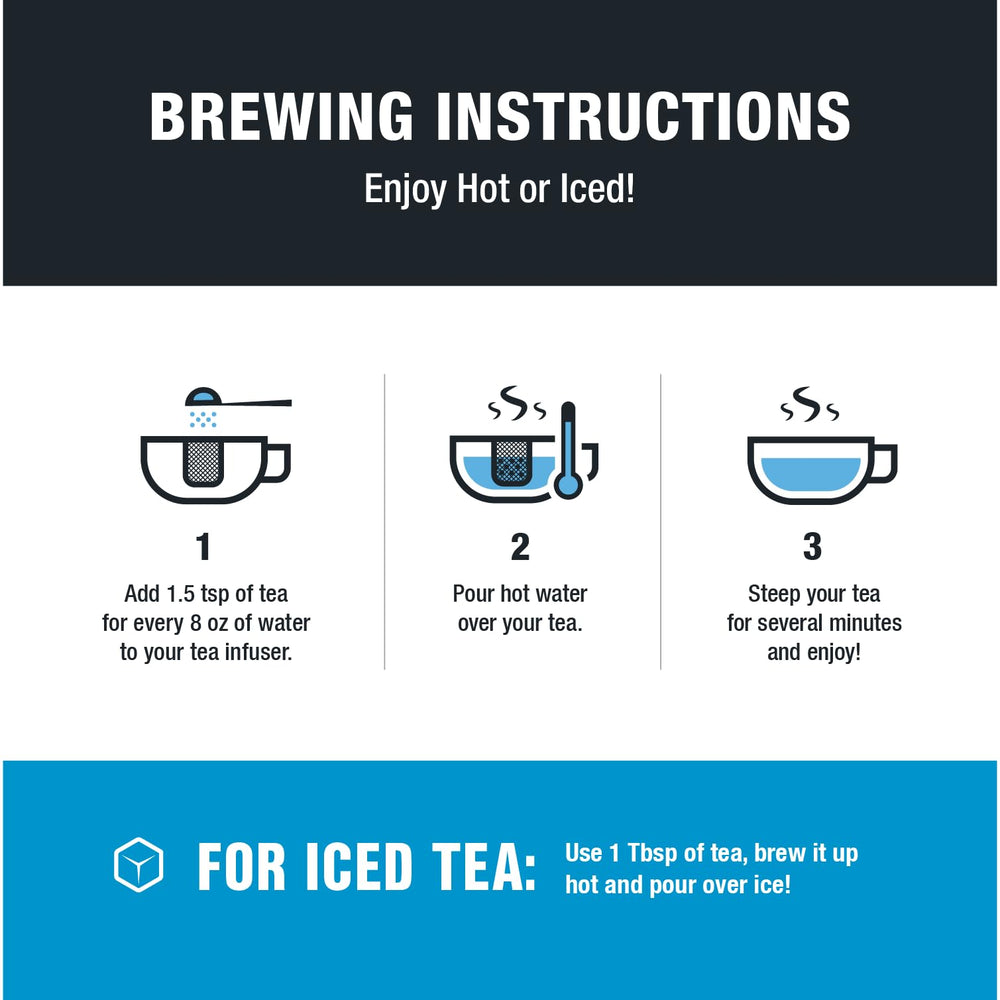 Tiesta Tea resealable pouch detail with zipper to show freshness preservation and portability
