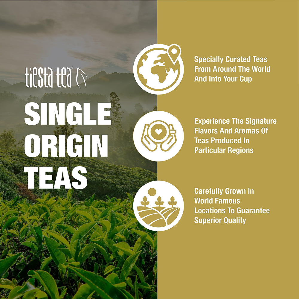 Tiesta Tea Japanese Sencha steeping with fresh green liquor emphasizing grassy, clean flavor