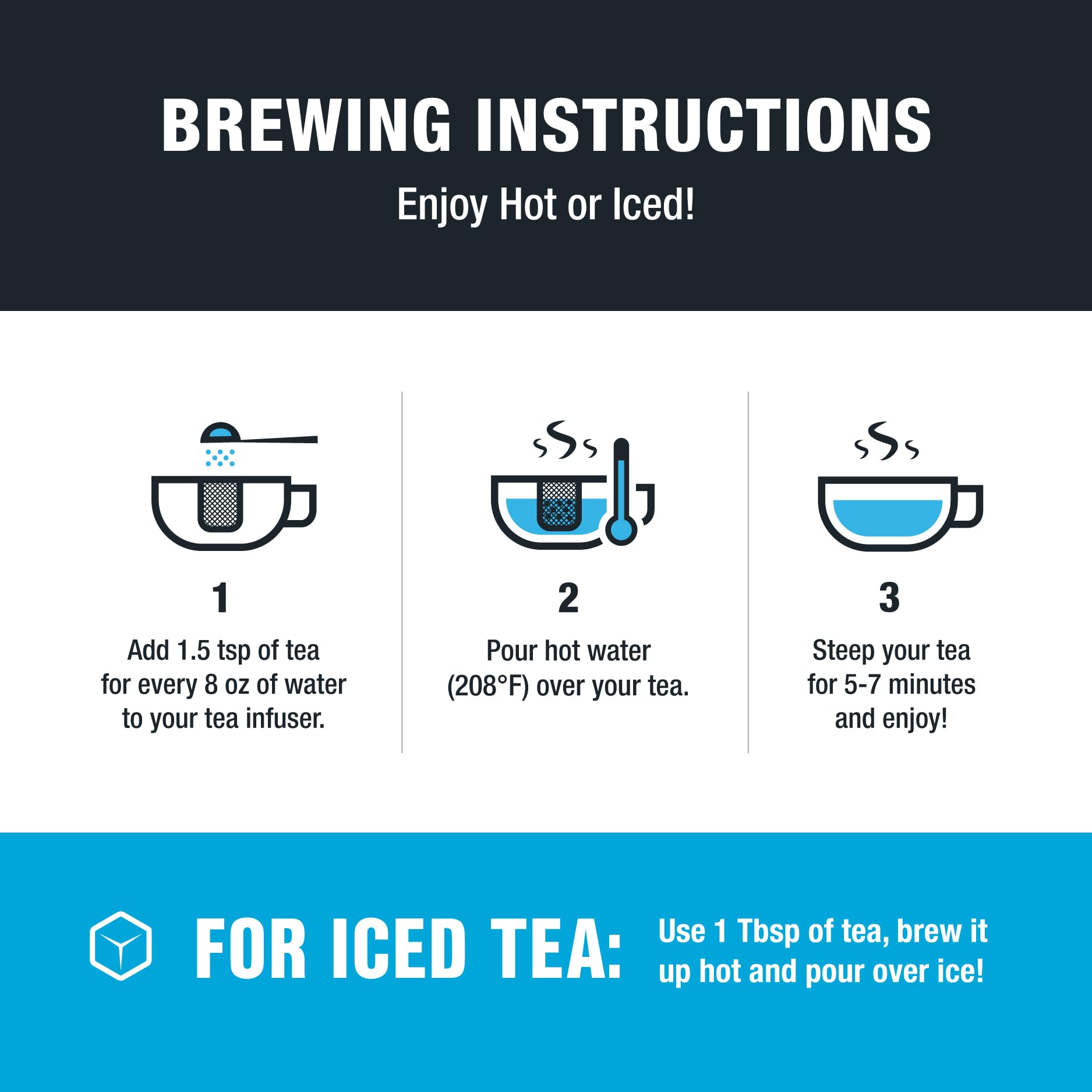 Tiesta Tea cup with honey jar suggesting optional sweetening and versatile serving ideas