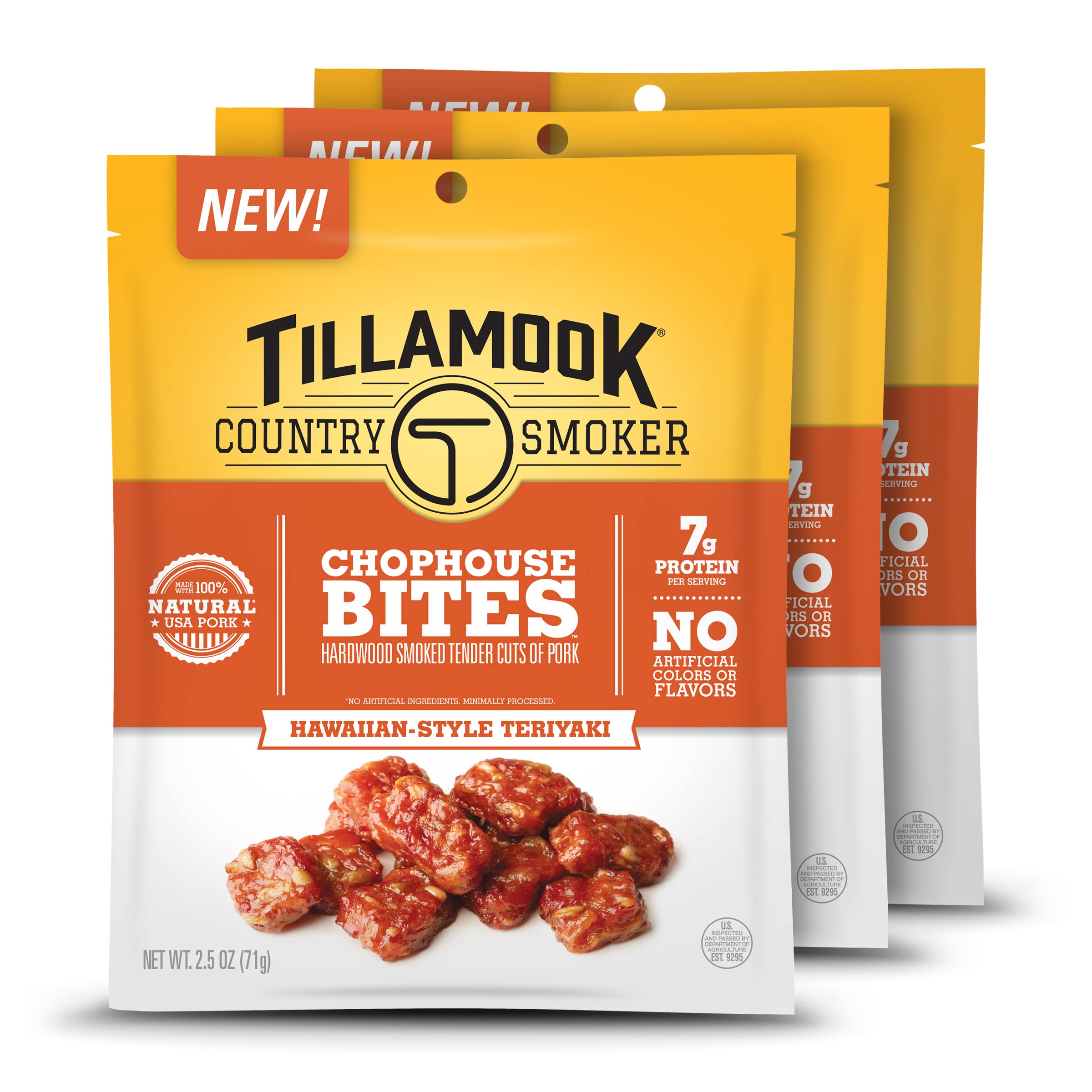 Tillamook Country Smoker front packaging showing product and flavor benefits