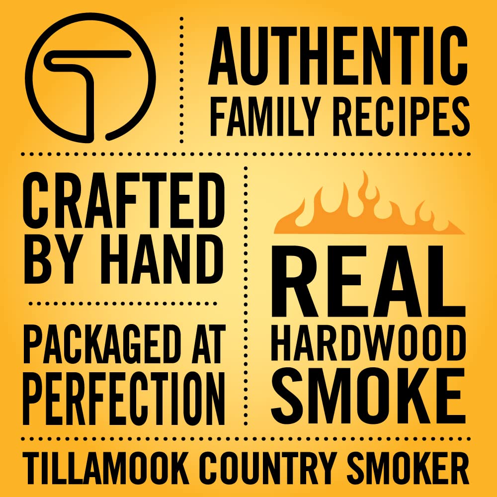 Tillamook Country Smoker open pouch with tender teriyaki pork bites ready to eat