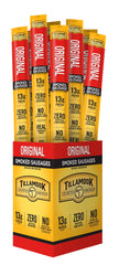 Tillamook Country Smoker front packaging showing 24-count convenience and brand