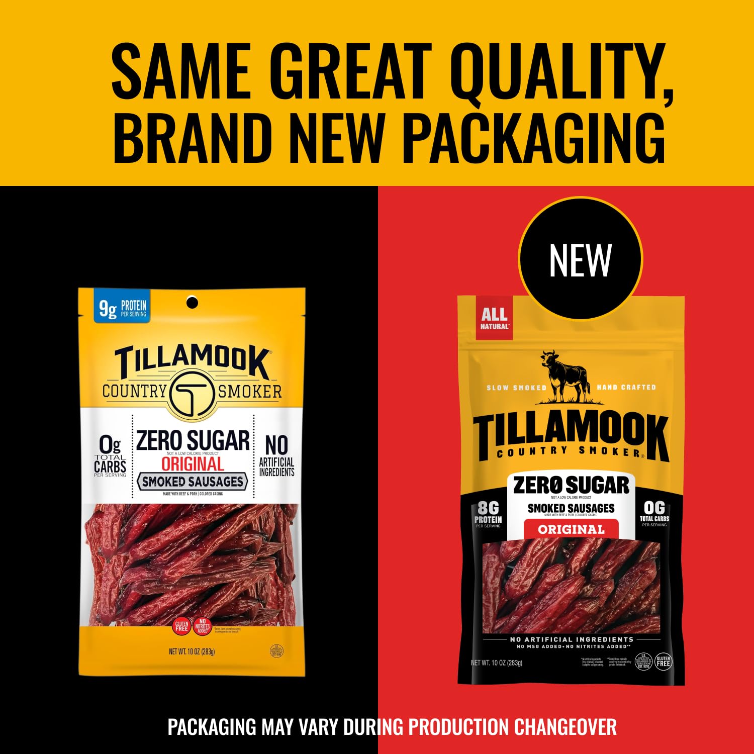 Tillamook Country Smoker paired with cheese for high-protein snack