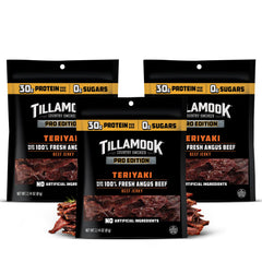 Tillamook Country Smoker front packaging showing protein-forward benefits
