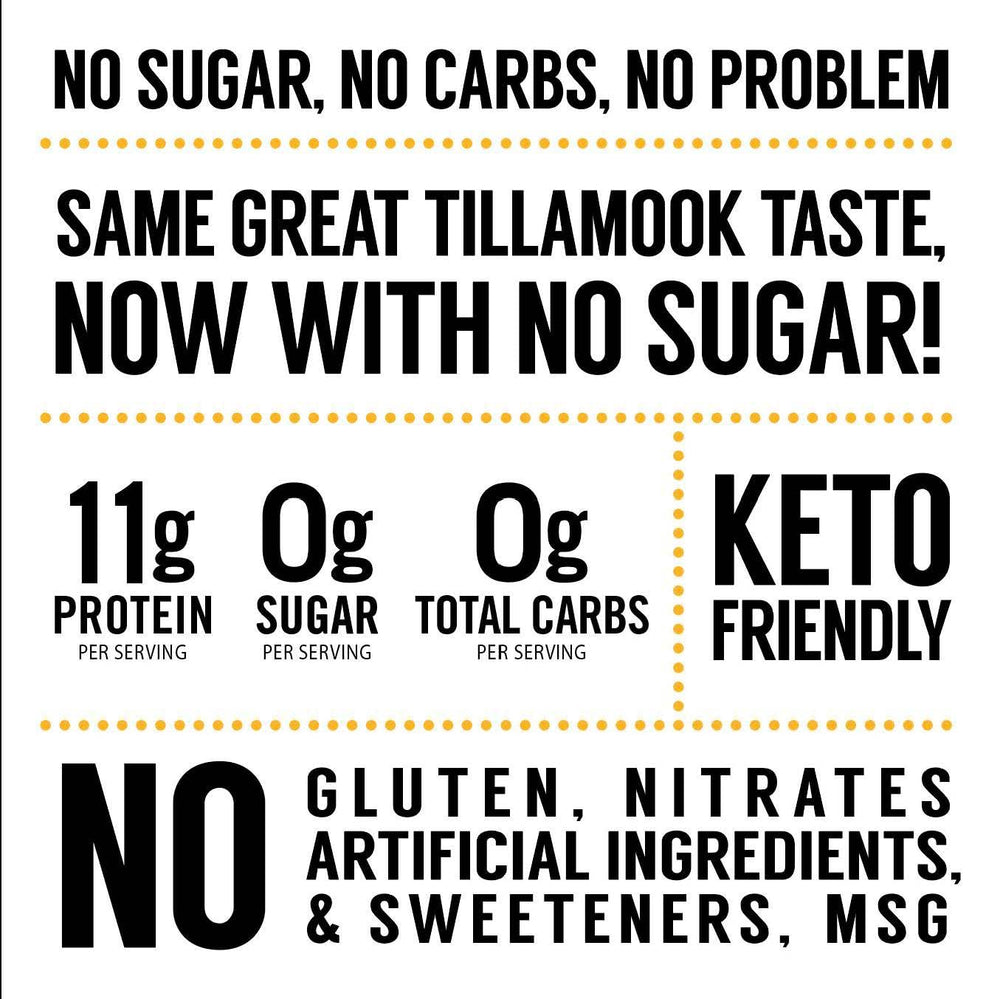 tillamook stick in hand for easy size and portion reference