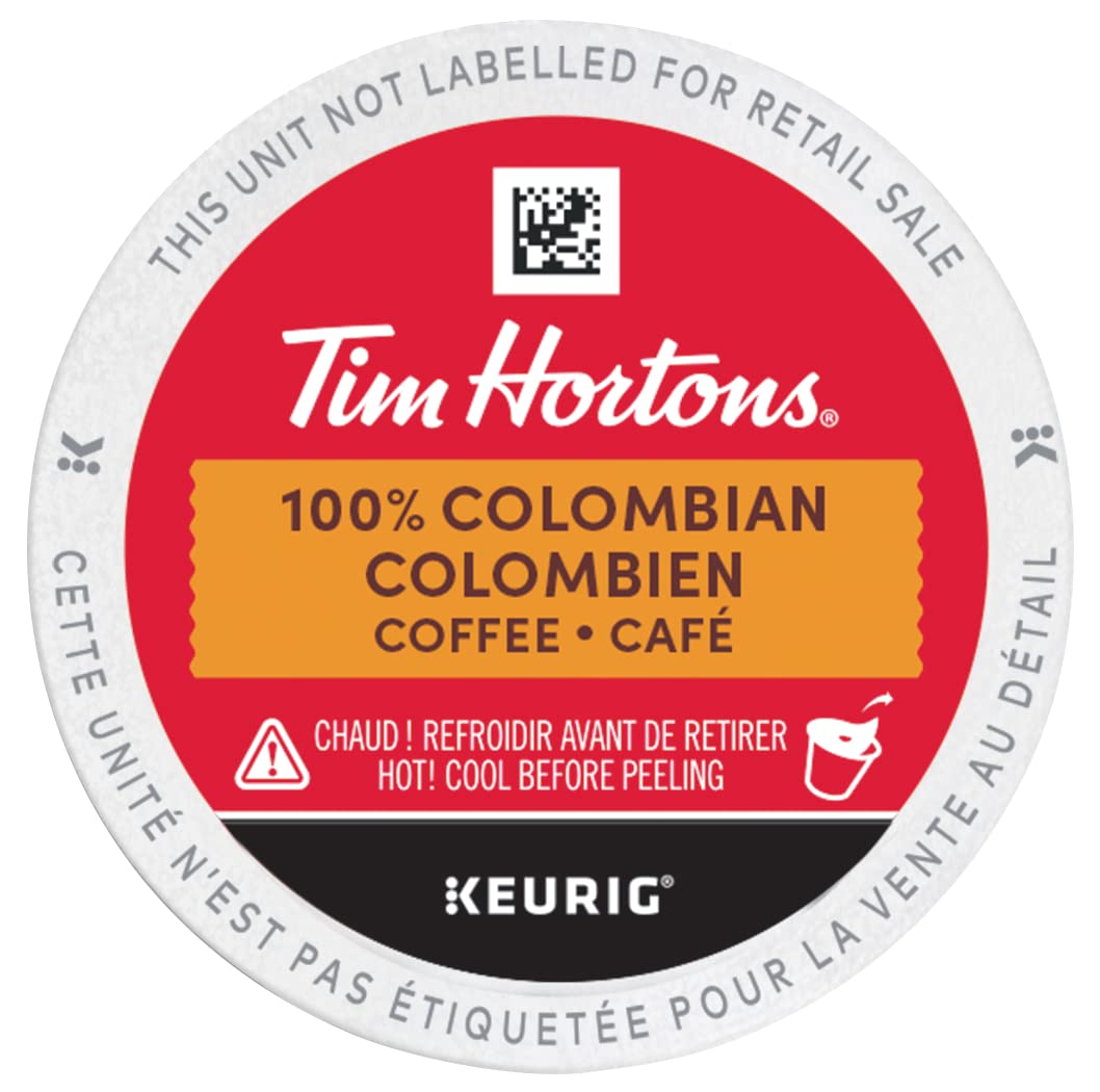 Ground coffee texture from a Tim Hortons K-Cup illustrating even grind quality