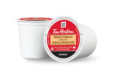 Tim Hortons single pod close-up highlighting capsule quality and ease