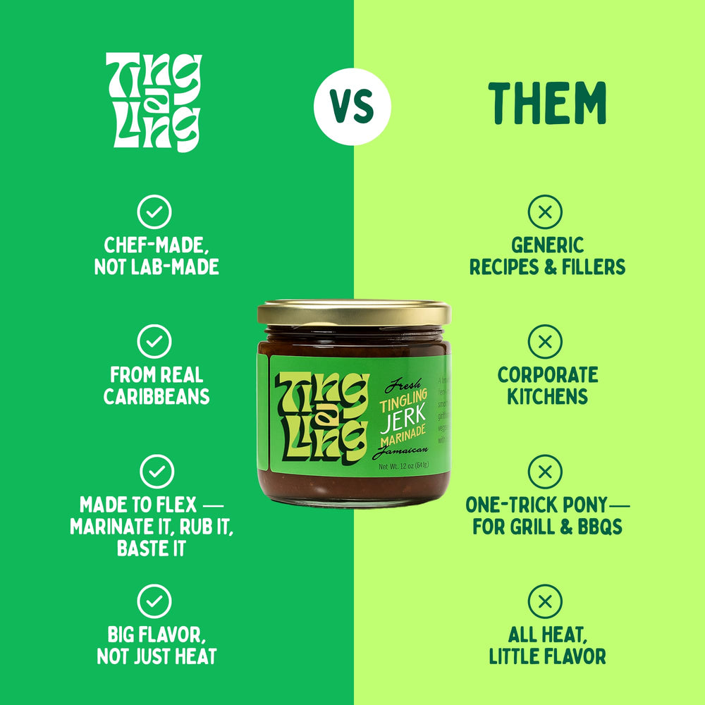 12 oz Ting A Ling jar next to common items showing size and scale