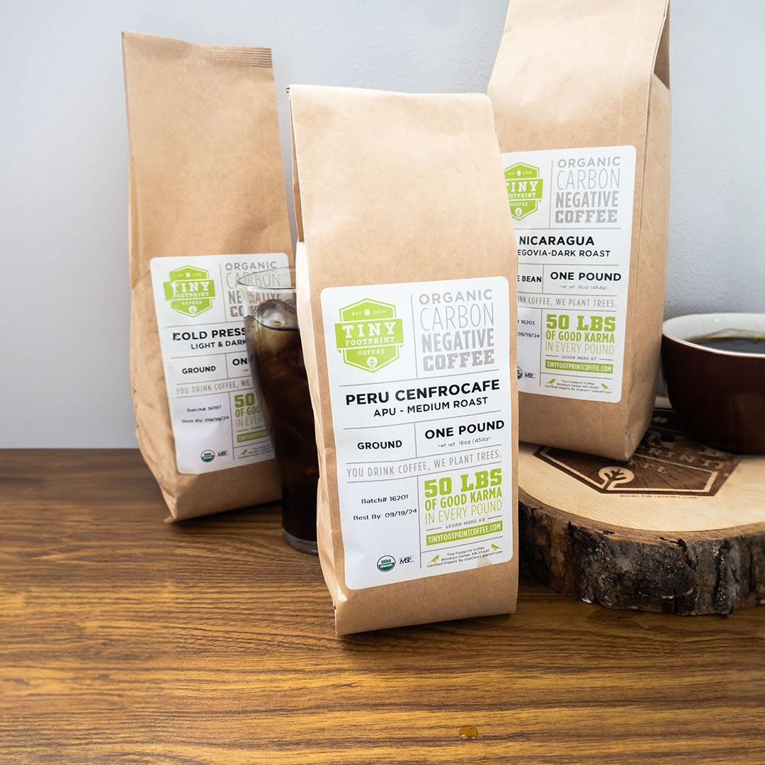 Tiny Footprint Coffee Mindo reforestation planting illustrating carbon offset impact